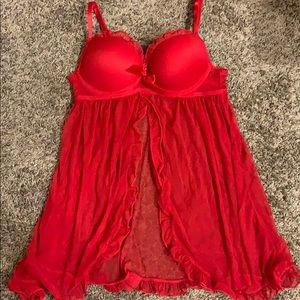 Sexy Red lingerie/ like new condition!